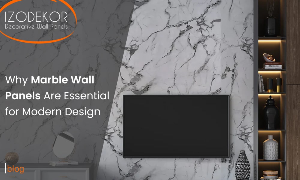 Why Marble Wall Panels Are Essential for Modern Design