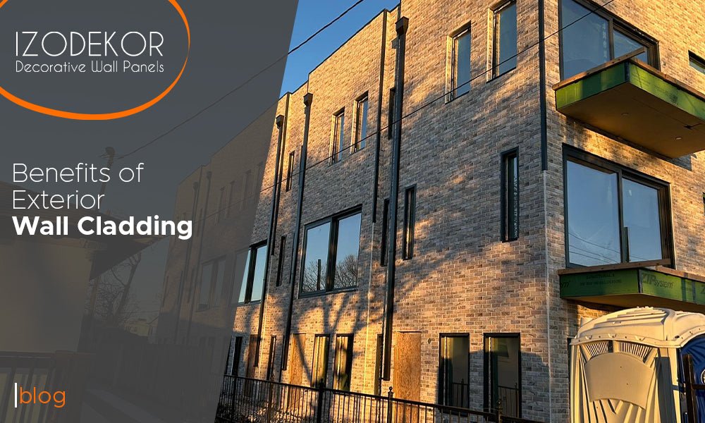 Benefits of exterior wall cladding - izodekor