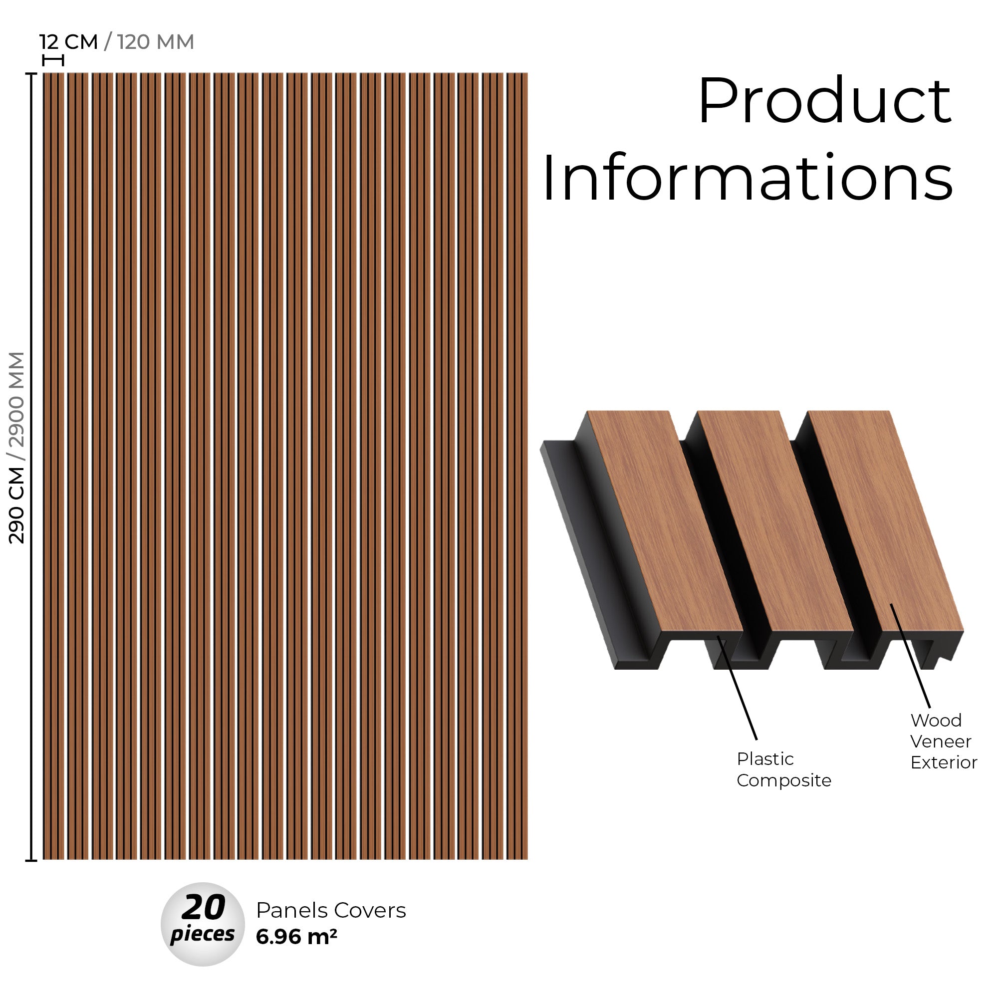 Leaf Wood Ps Wall Panel