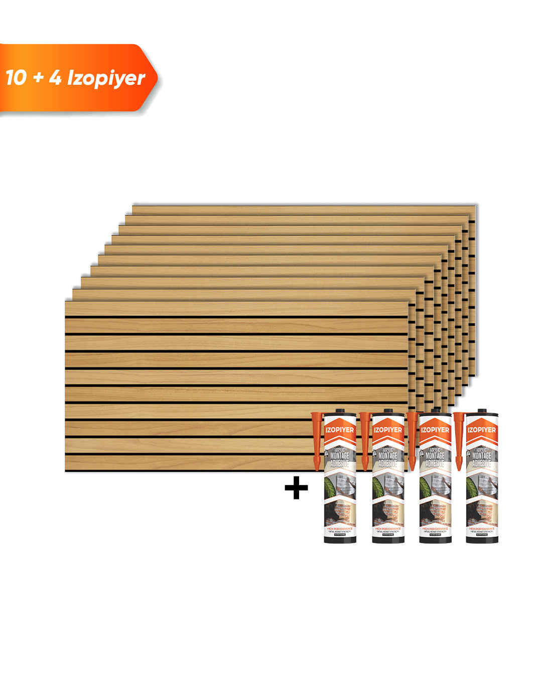 Light Wood AP-01  3D Acoustic Wall Panels