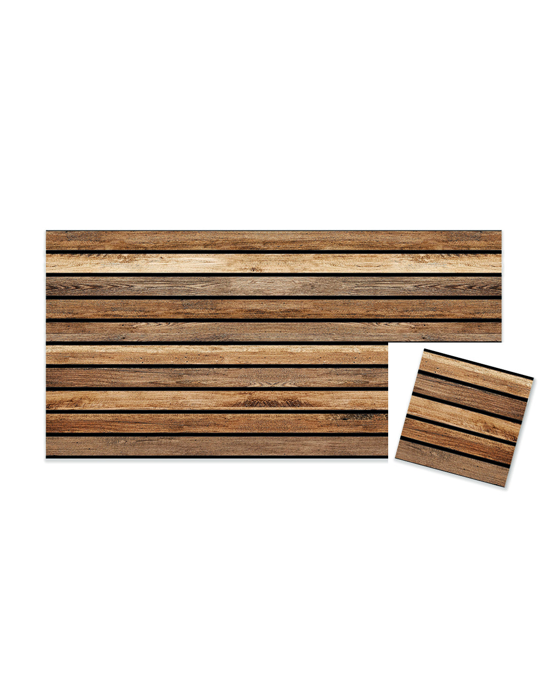 Dark Wood AP-02  3D Acoustic Wall Panels
