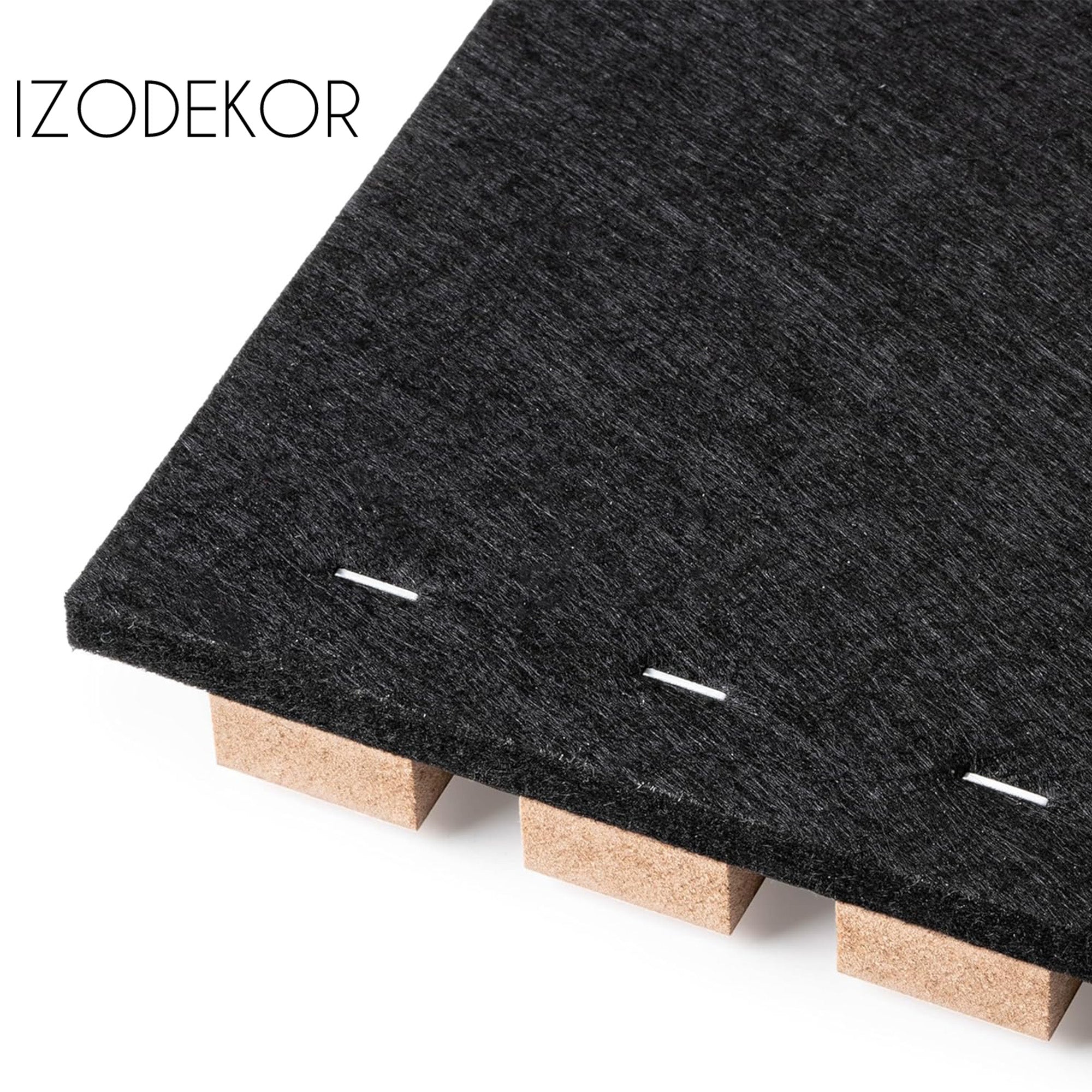 Izodekor Natural Acoustic Wood Panels 60x60cm (4 pcs in pack)