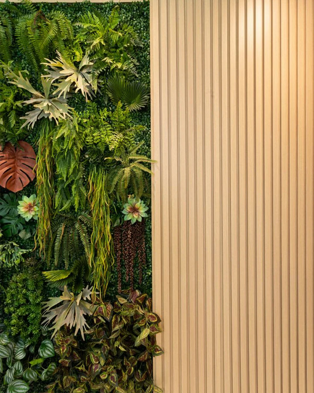 Grass Breeze Decorative Artificial Grass For Wall Panels, Grass Plant 50*50CM