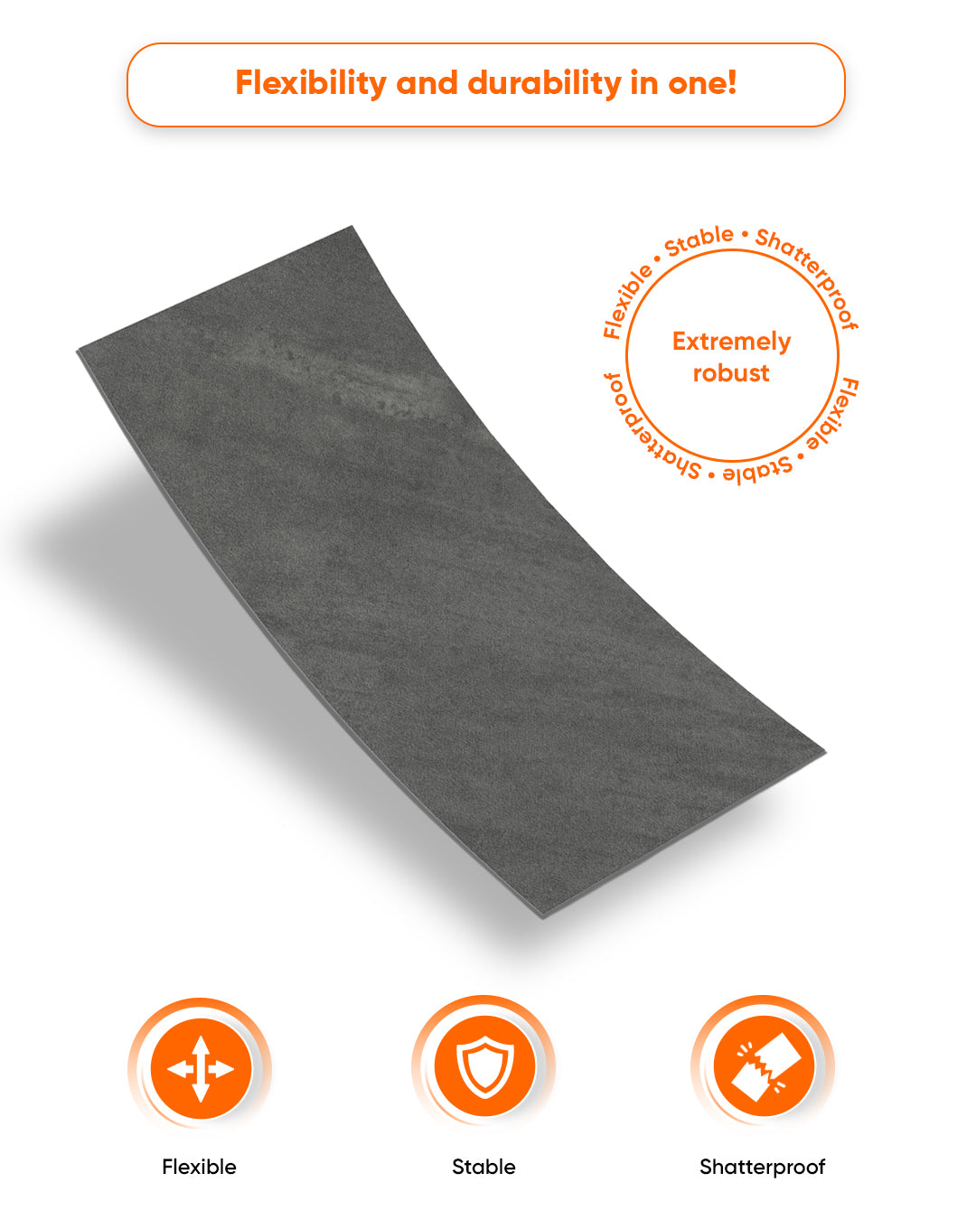 Iron Hand Marble Look Wallpanels