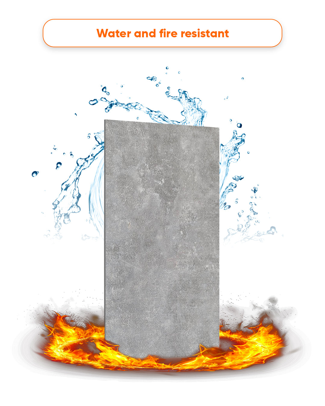 Moon Walk Marble Look Wallpanels