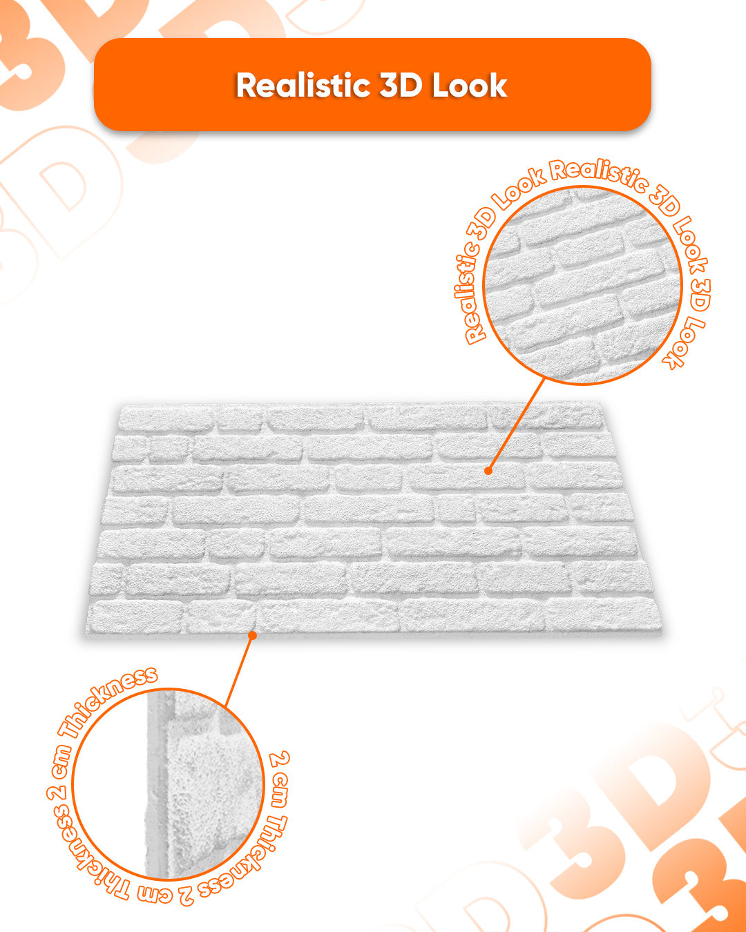 Stone Bridge L-1902 Brick Wall Panels