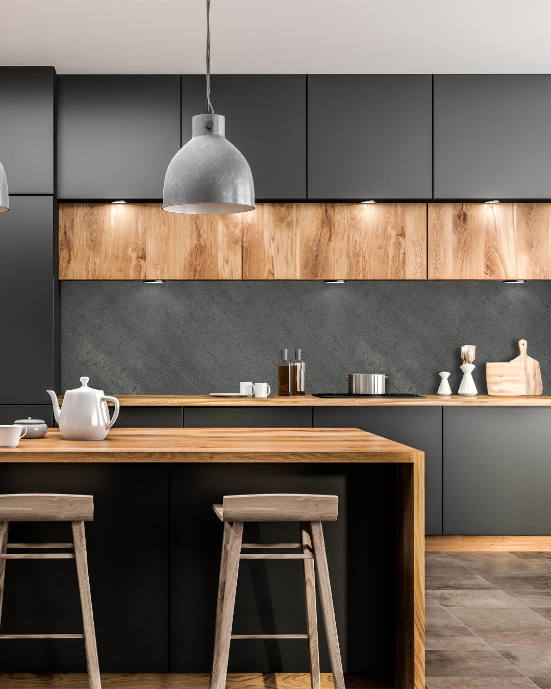 Iron Hand Marble Look Wallpanels