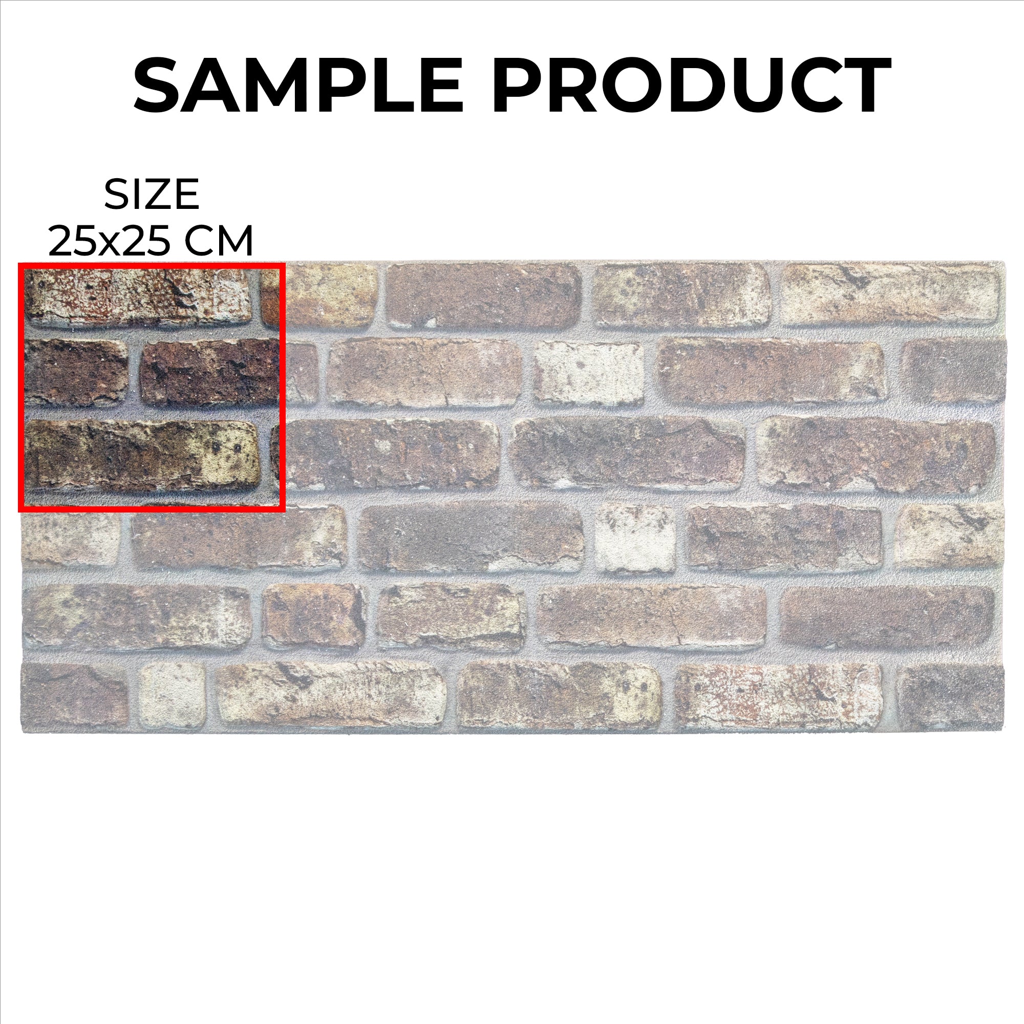 Sample Product 25x25 cm Magical Coffee L-1805 3D Lycia Wall Panels