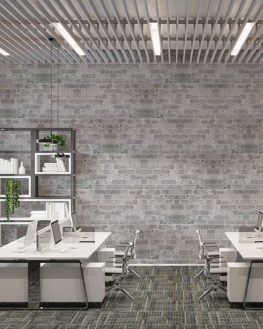 White Grey L-1702 3D Decorative Wall Panels