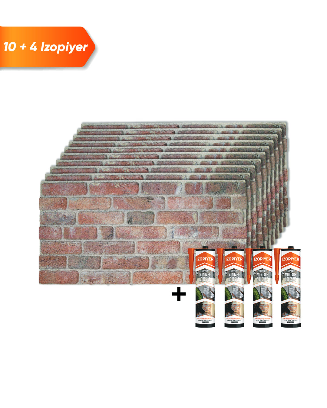 Stone Bridge L-1902 Brick Wall Panels