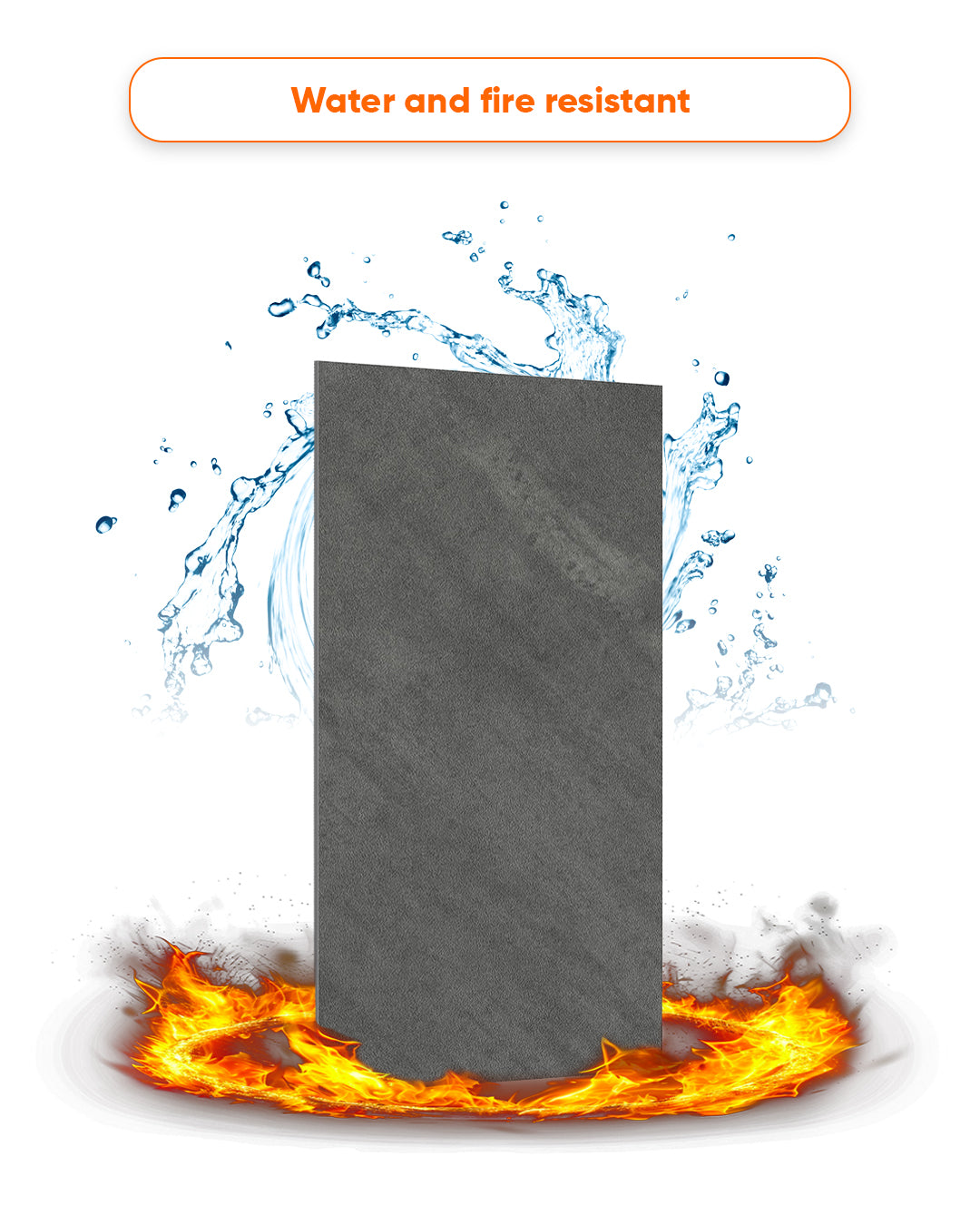 Iron Hand Marble Look Wallpanels