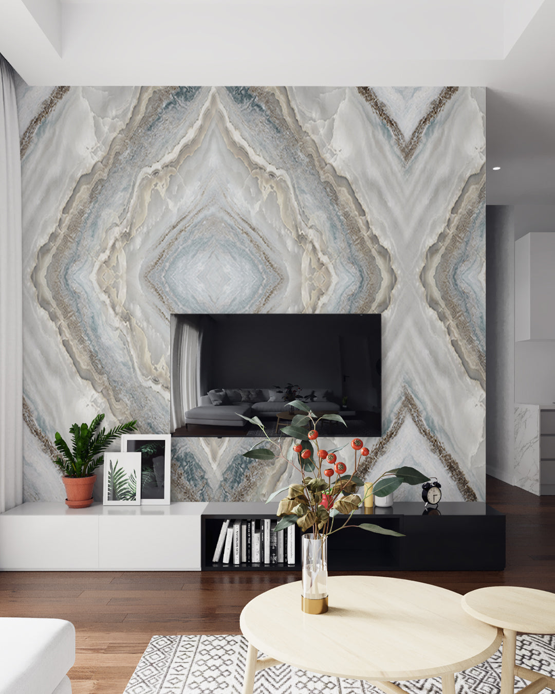Pearl Land Marble Look Wallpanels