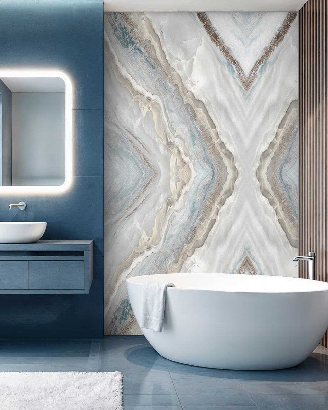 Pearl Land Marble Look Wallpanels