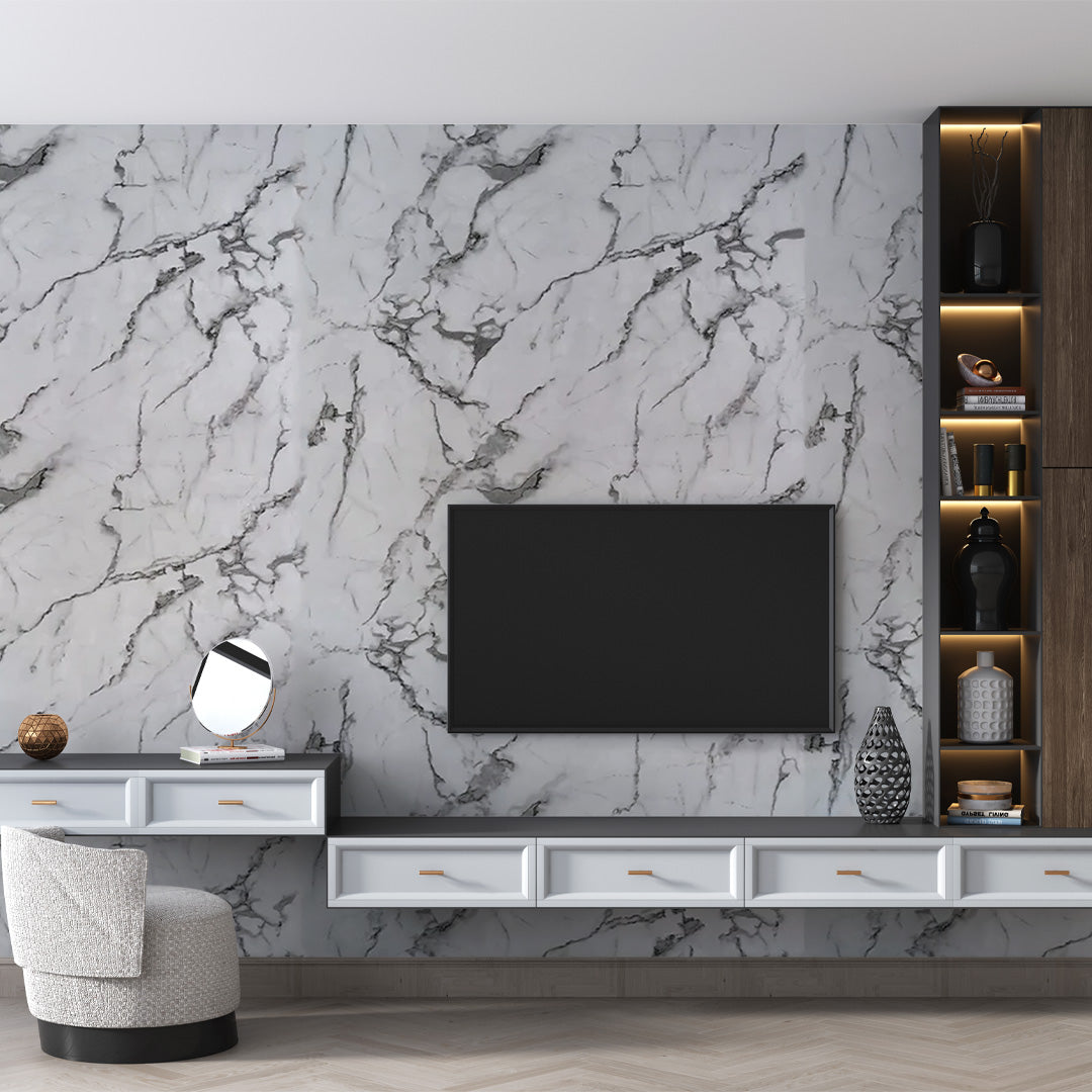 Arctic Breeze Marble Look Wallpanels