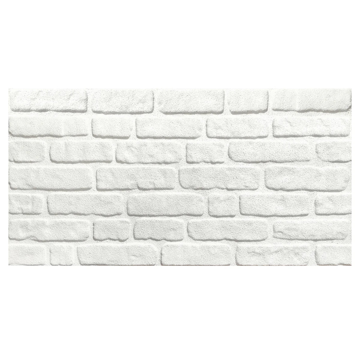 Outlet White Snow L-1900 3D White Brick Wall Panels