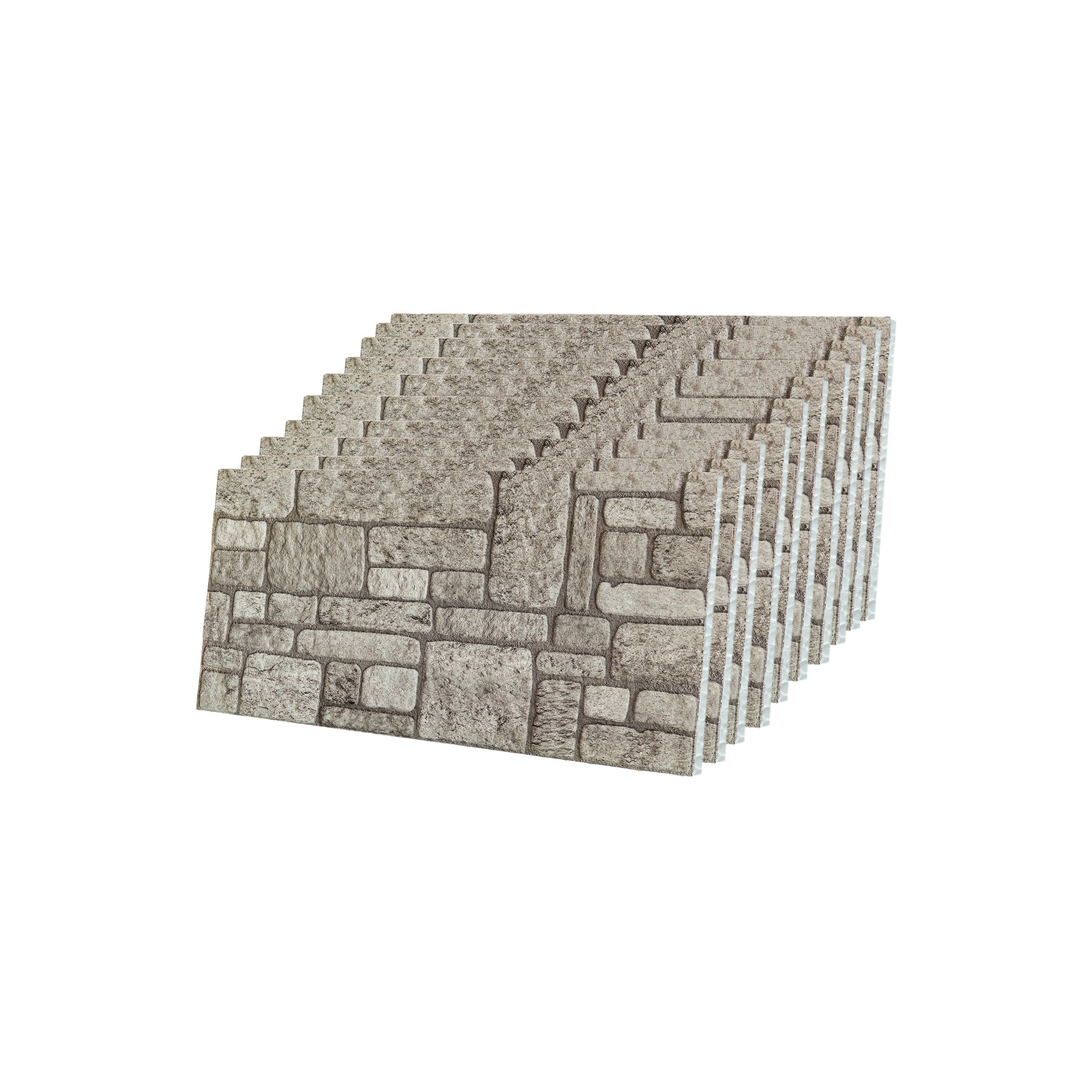 Backyard K-04 3D Brick Mixed Wall Panels