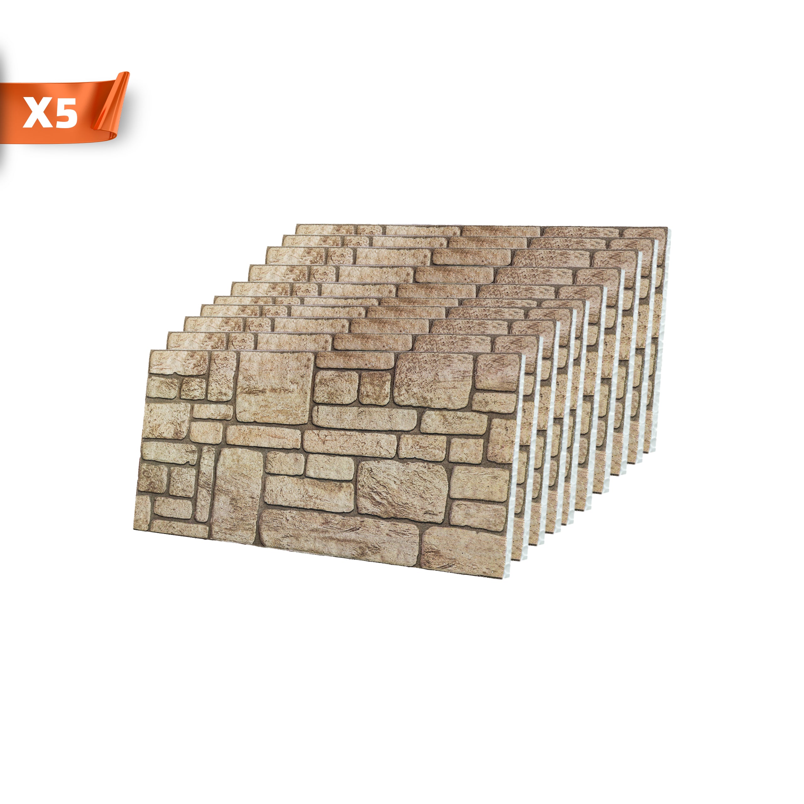 Ancient Traces K-03 3D Faux Mixed Wall Panels