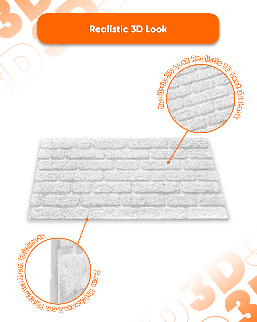 Cross Town L-1713 3D Decorative Wall Panels