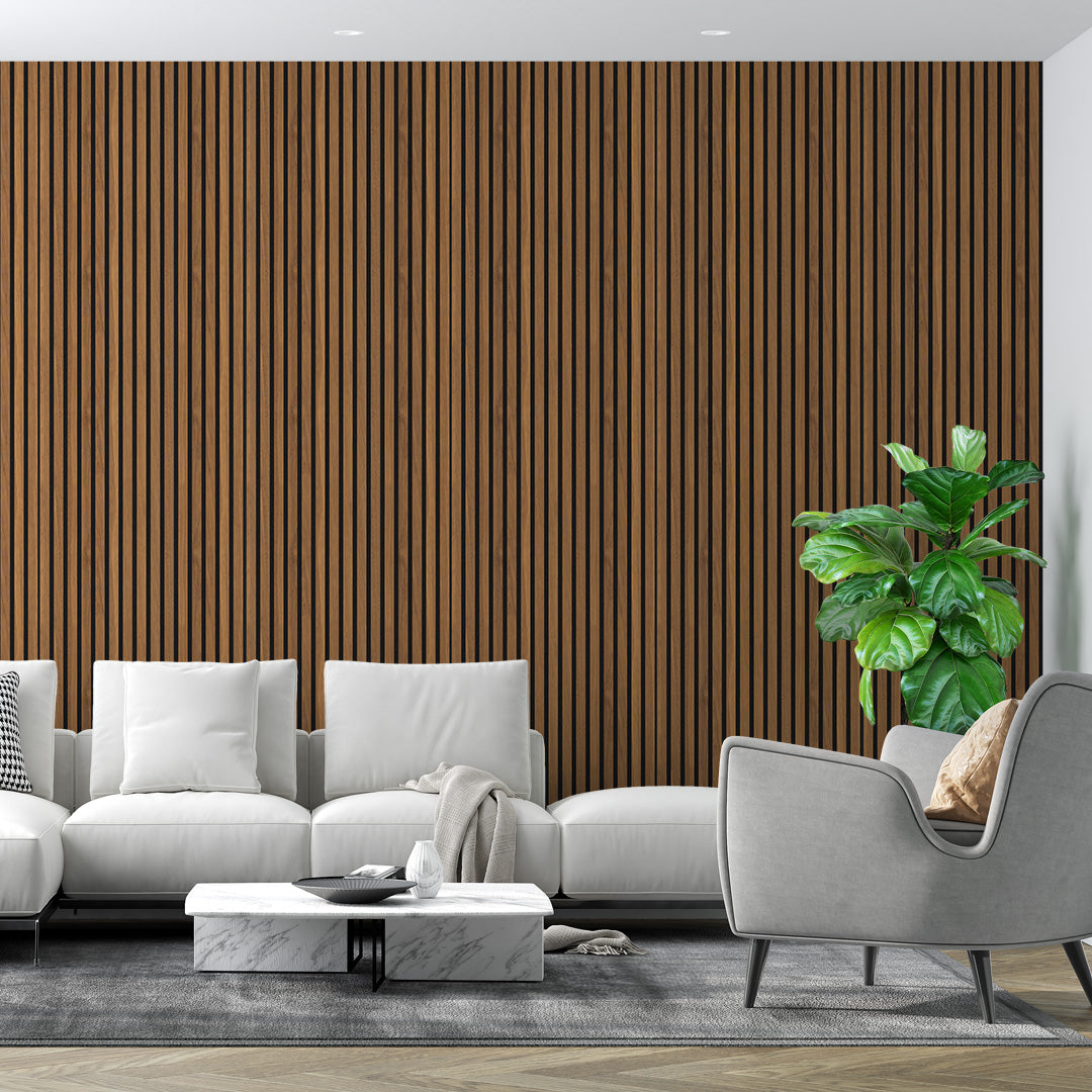 Wallnut Acoustic Wood Wall Panels