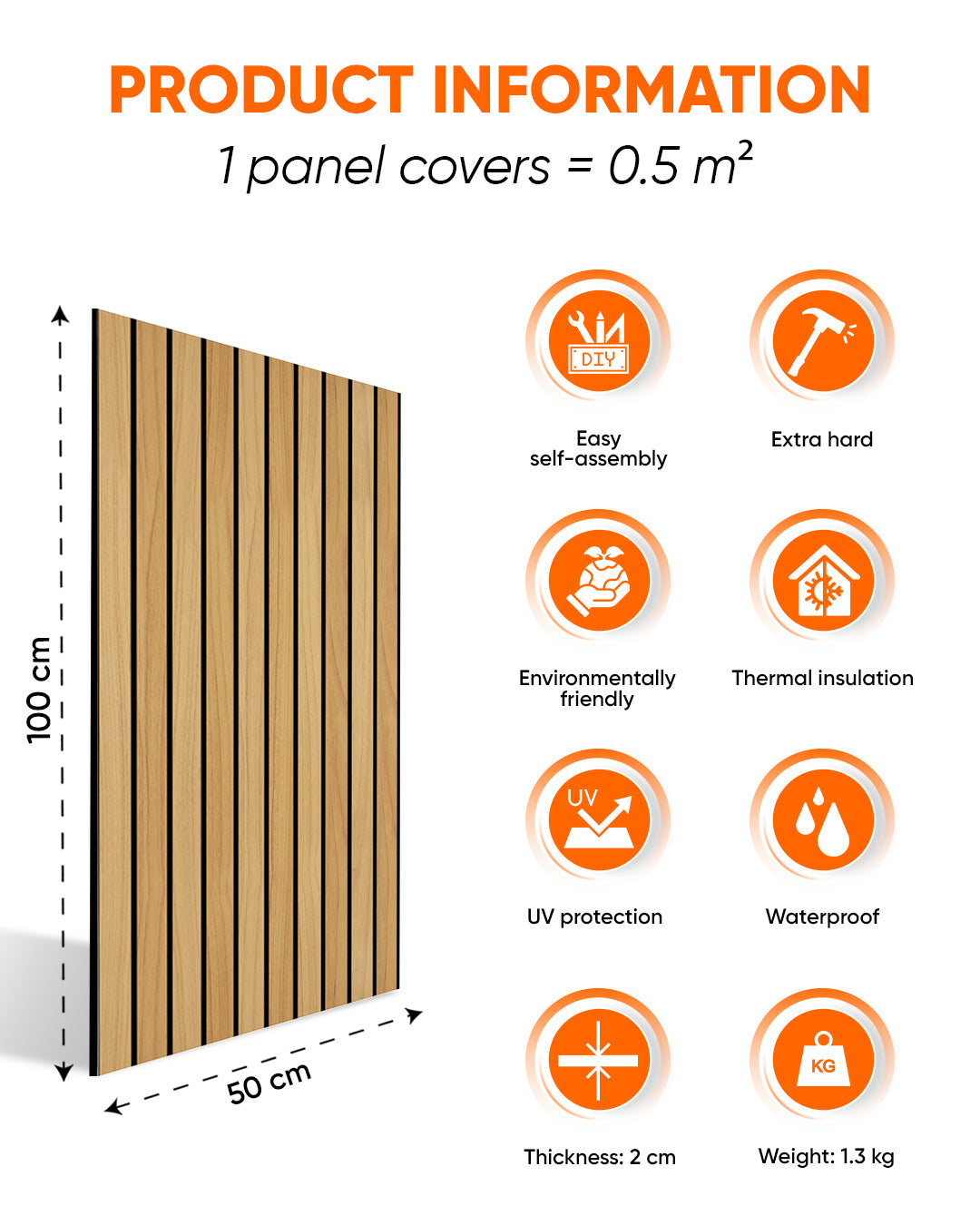 Light Wood AP-01  3D Acoustic Wall Panels