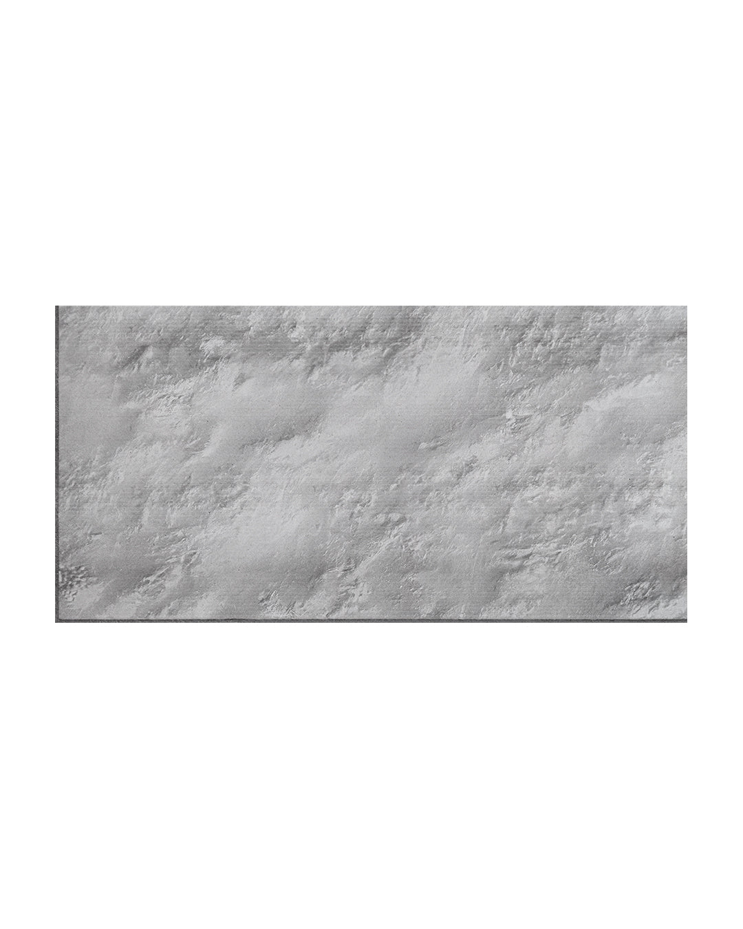 Wall Cladding Concrete Look 50×100×2 cm | 3D Wall Panels Made of Styrofoam | Silver Concrete AT-18