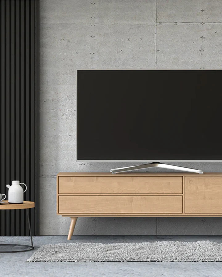 Dark Wood Acoustic Wood Wall Panels