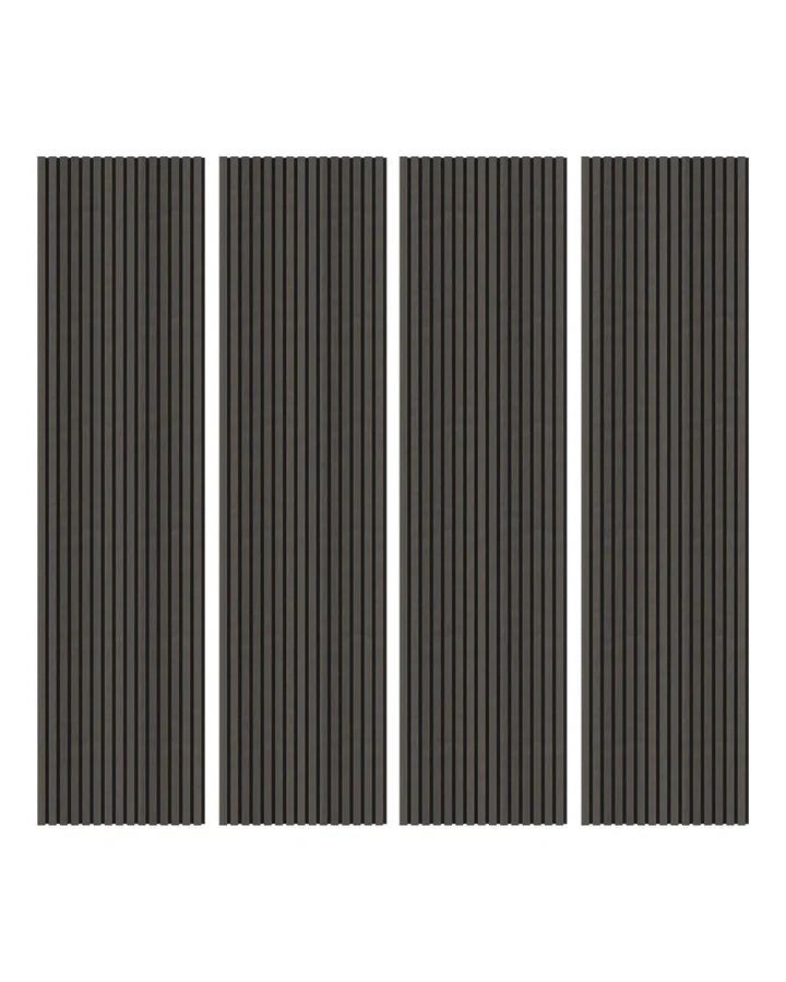 Dark Wood Acoustic Wood Wall Panels