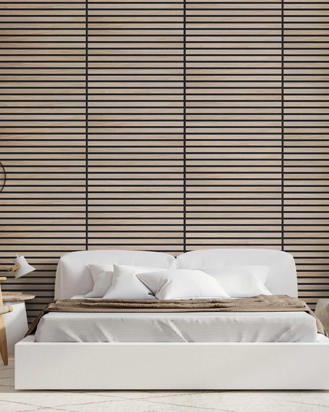 Izodekor Bamboo Acoustic Wood Panels 60x60cm (4 pcs in pack)