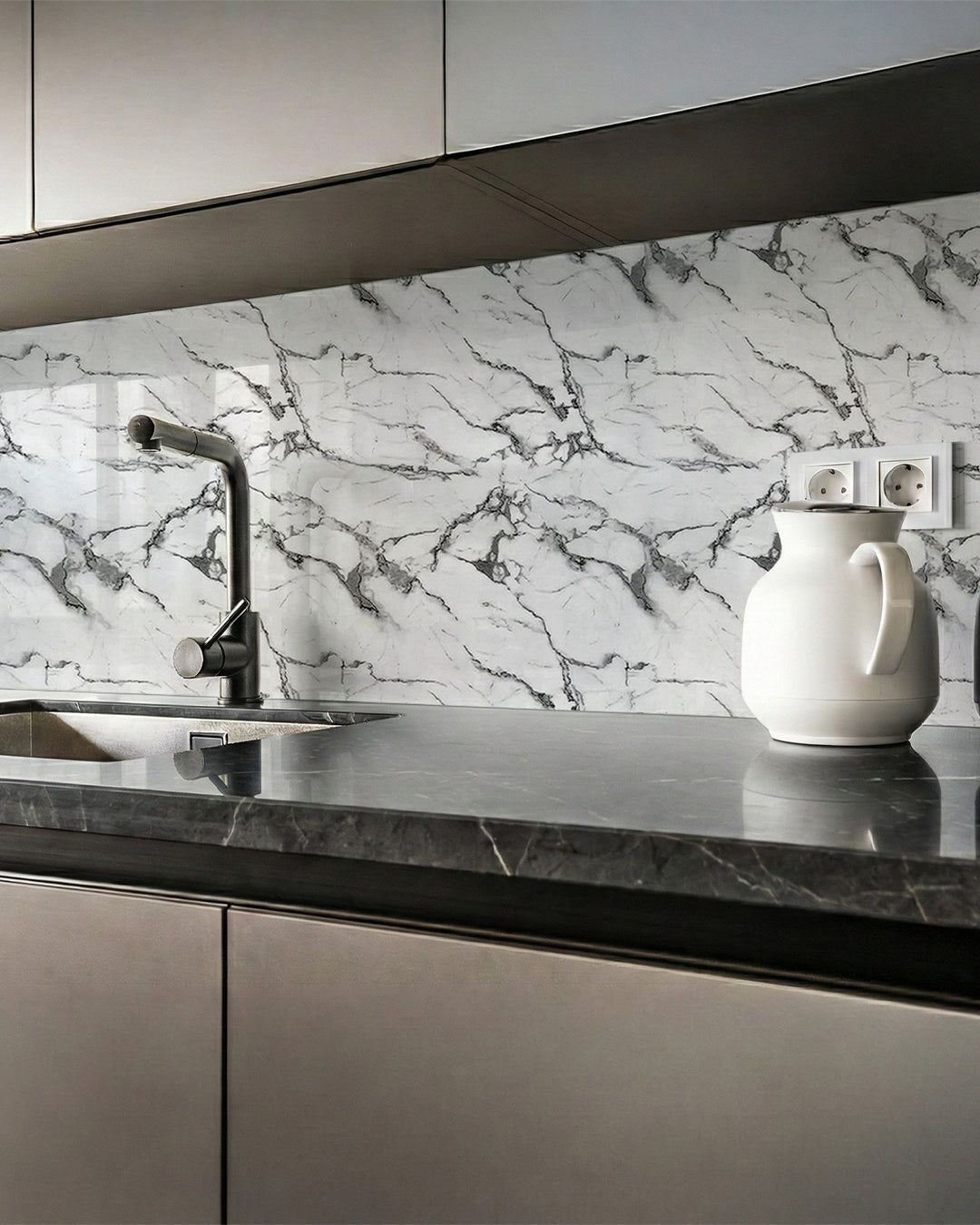 Arctic Breeze Marble Look Wallpanels