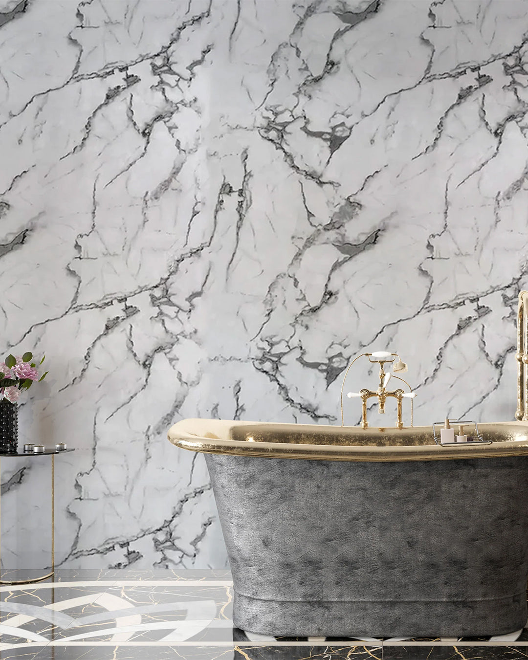 Arctic Breeze Marble Look Wallpanels