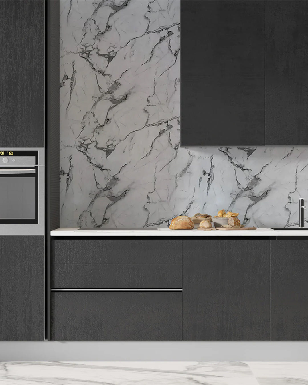 Arctic Breeze Marble Look Wallpanels