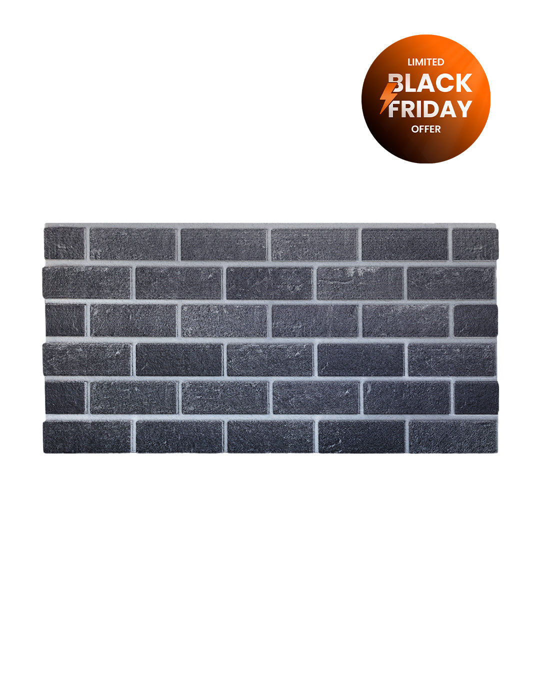 Ash Smoke T-1905 3D Brick Mixed Wall Panels