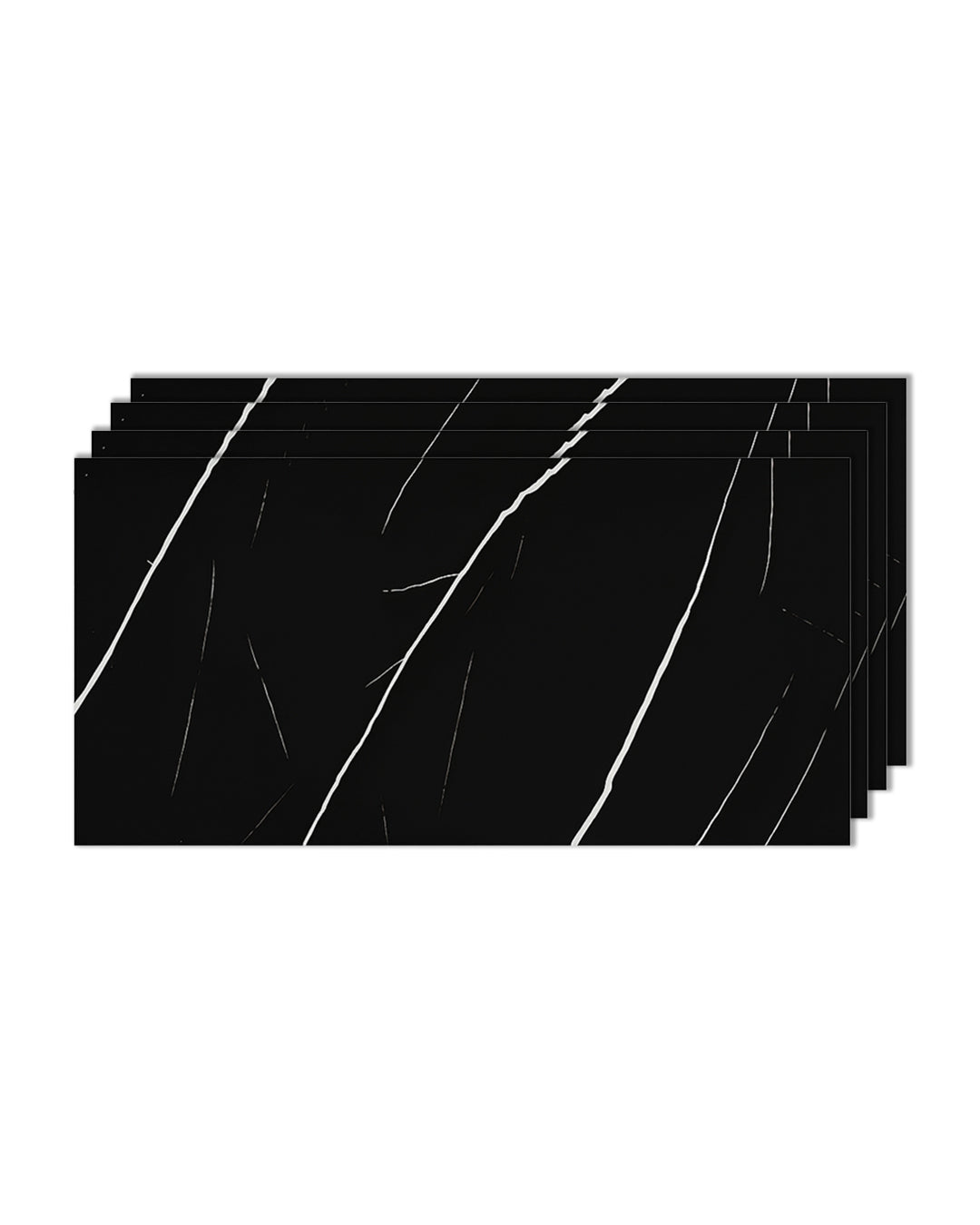 Black Lightning Marble Look Wallpanels