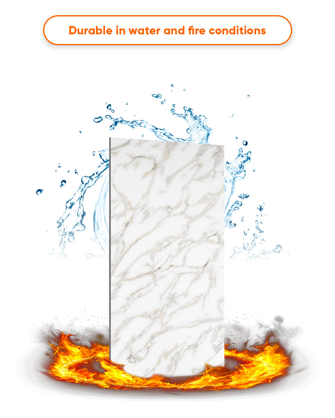 Calacada Marble Look Wallpanels