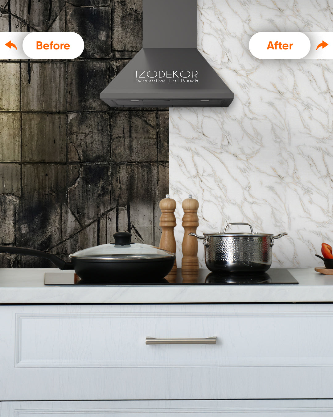 Calacada Marble Look Wallpanels