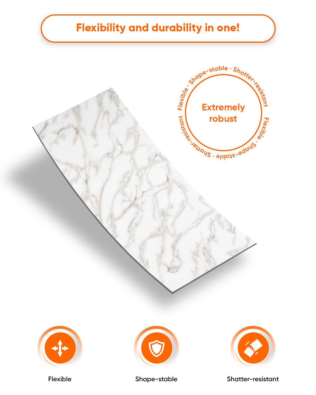 Calacada Marble Look Wallpanels