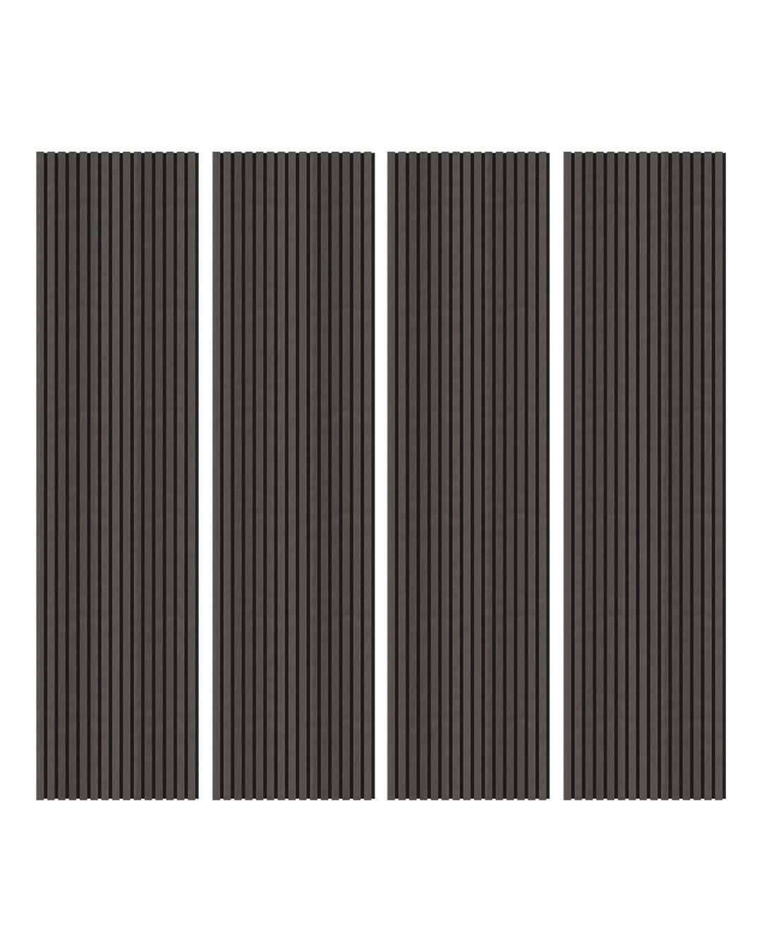 Dark Wood Acoustic Wood Wall Panels