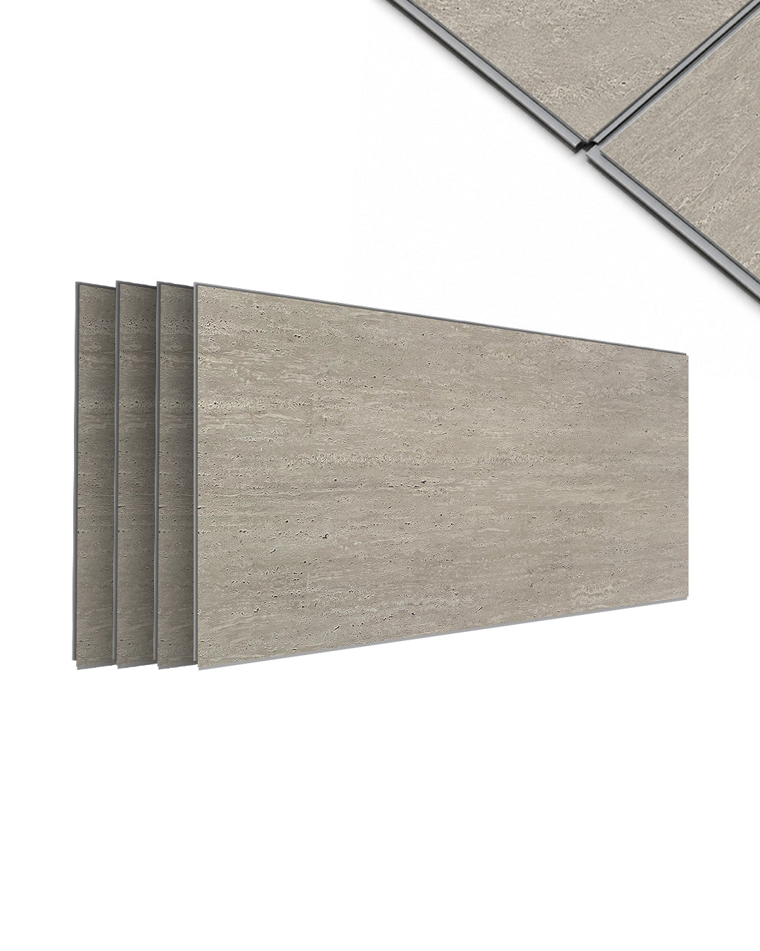 SPC Wall Panel 60×120 cm | Waterproof Wall Cladding | Desert Silence