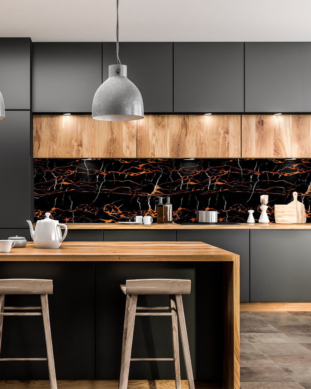 Dragon Marble Look Wallpanels
