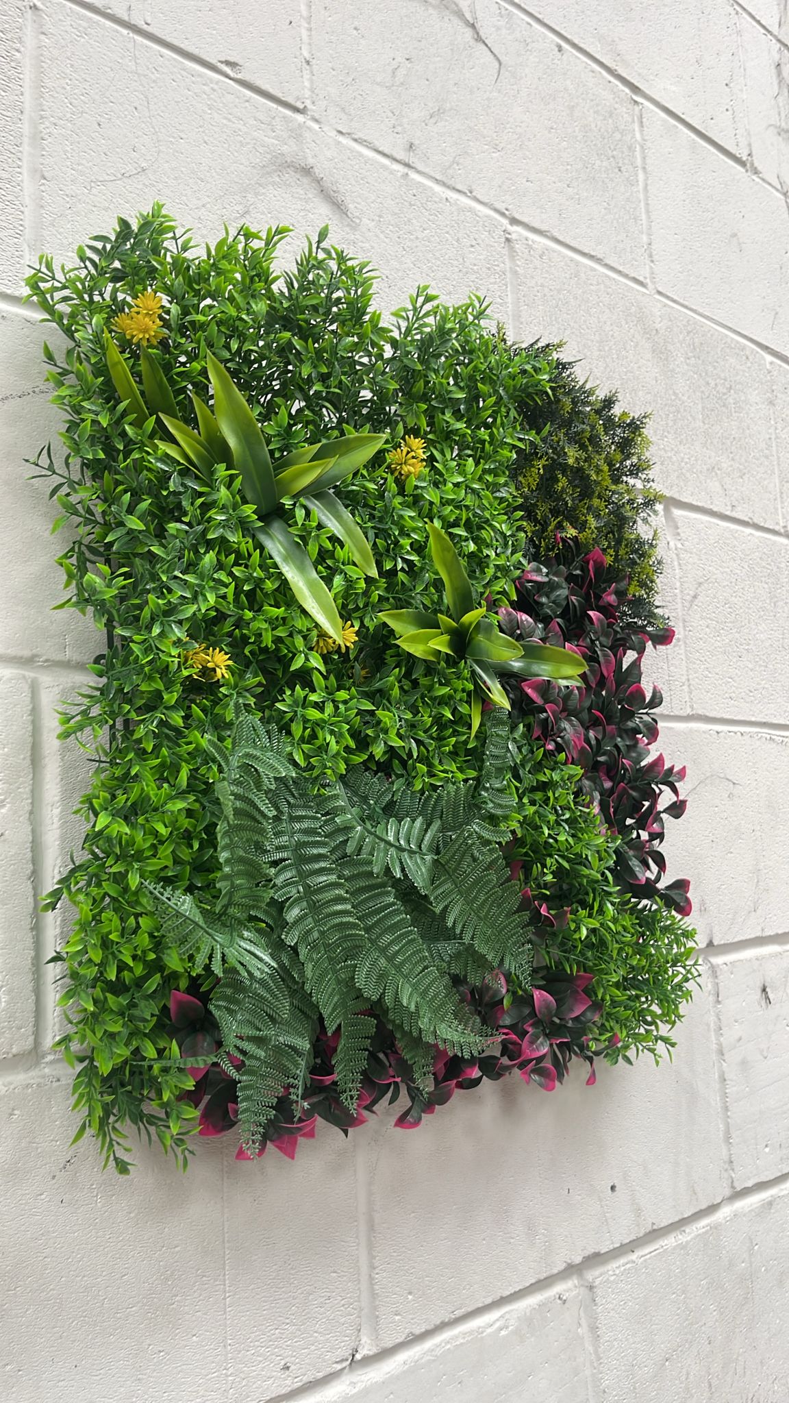 Grass Hill Decorative Artificial Grass For Wall Panels, Grass Plant 50*50CM