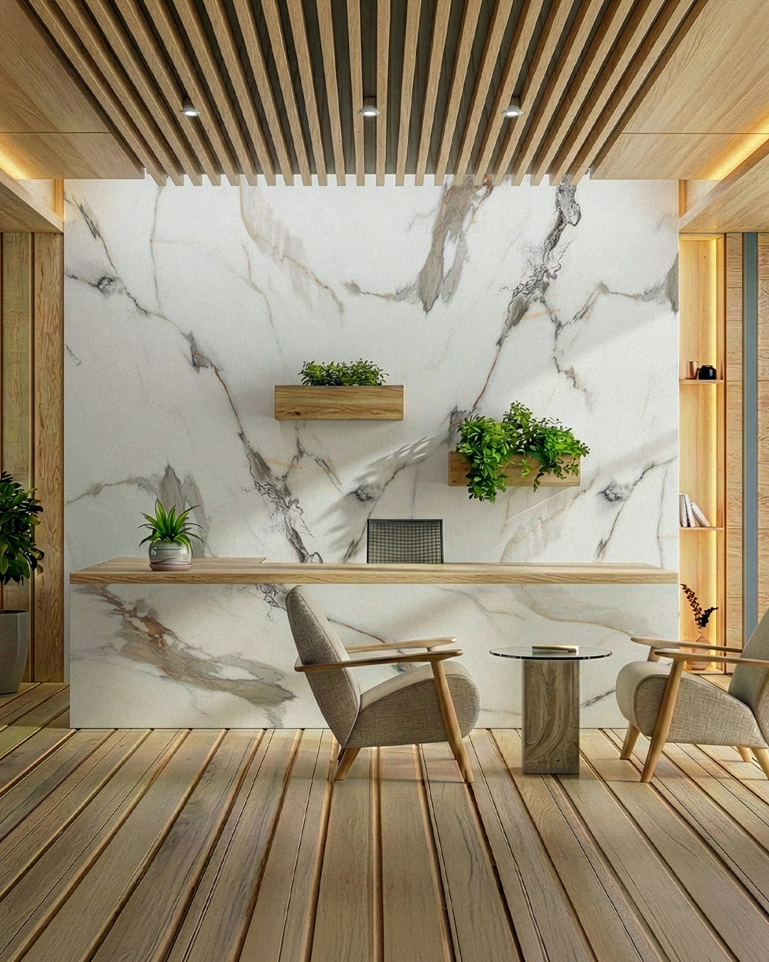 Garden Of Eden Marble Look Wallpanels
