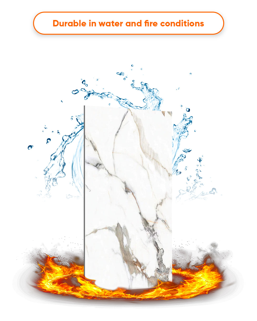 Garden Of Eden Marble Look Wallpanels