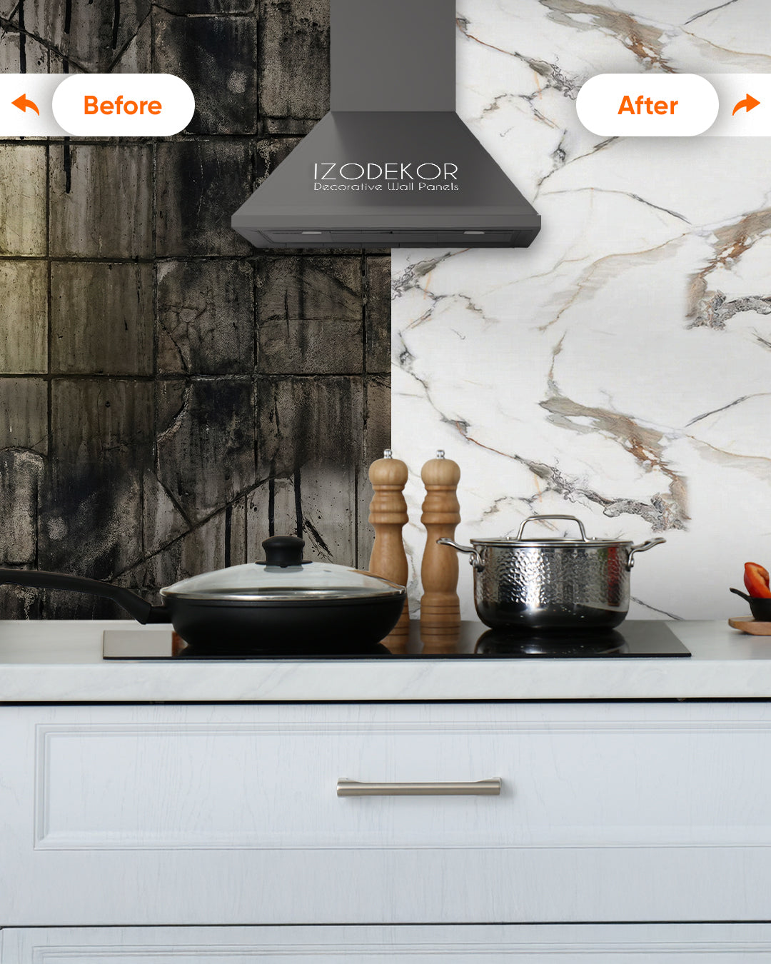 Garden Of Eden Marble Look Wallpanels