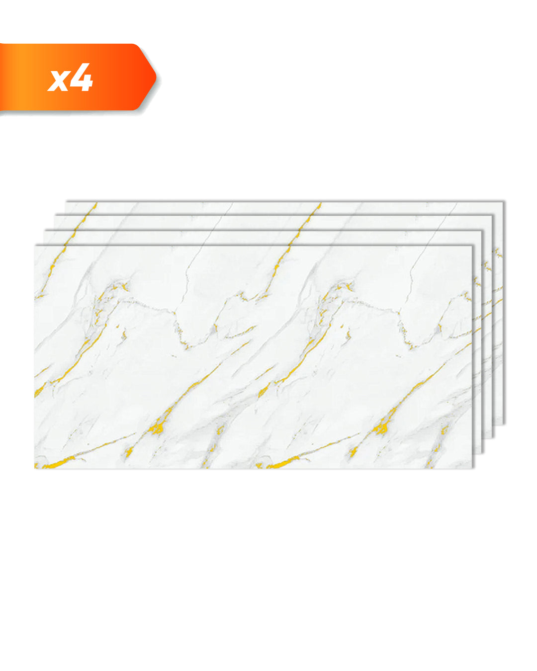 Golden Harmony Marble Look Wallpanels