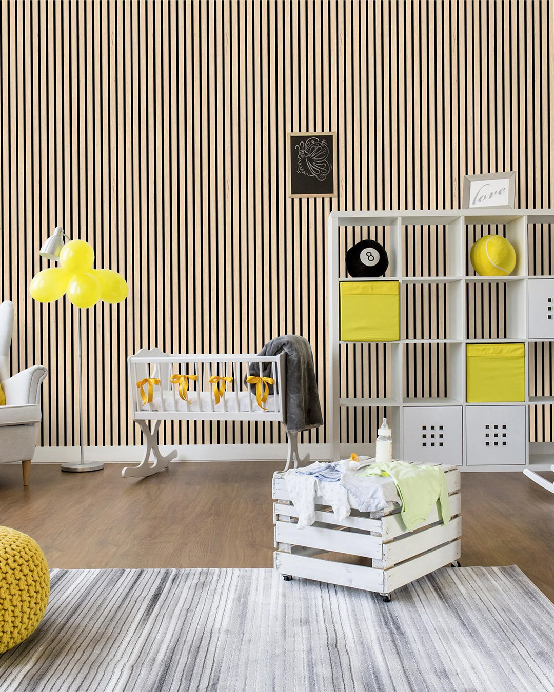 Golden Oak Acoustic Wood Wall Panels
