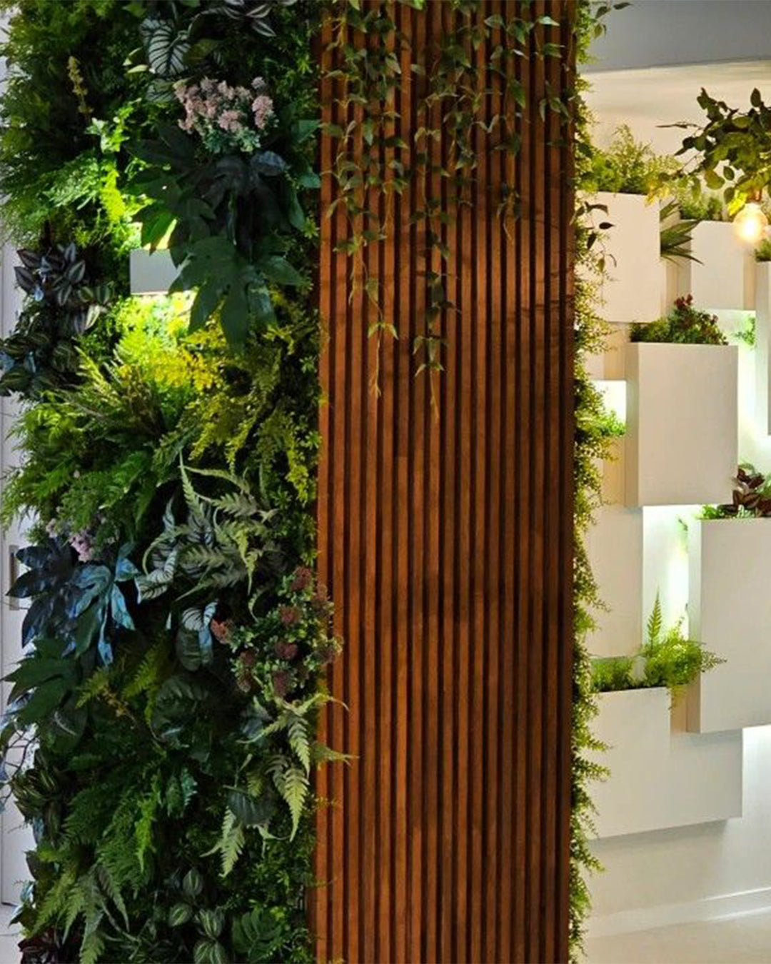 Grass Hill Decorative Artificial Grass For Wall Panels, Grass Plant 50*50CM