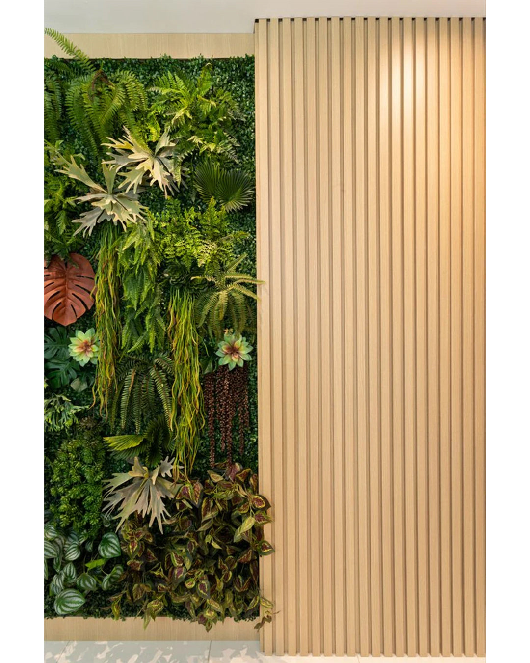 Grass Legend Green Decorative Artificial Grass For Wall Panels, Grass Plant 100*100CM