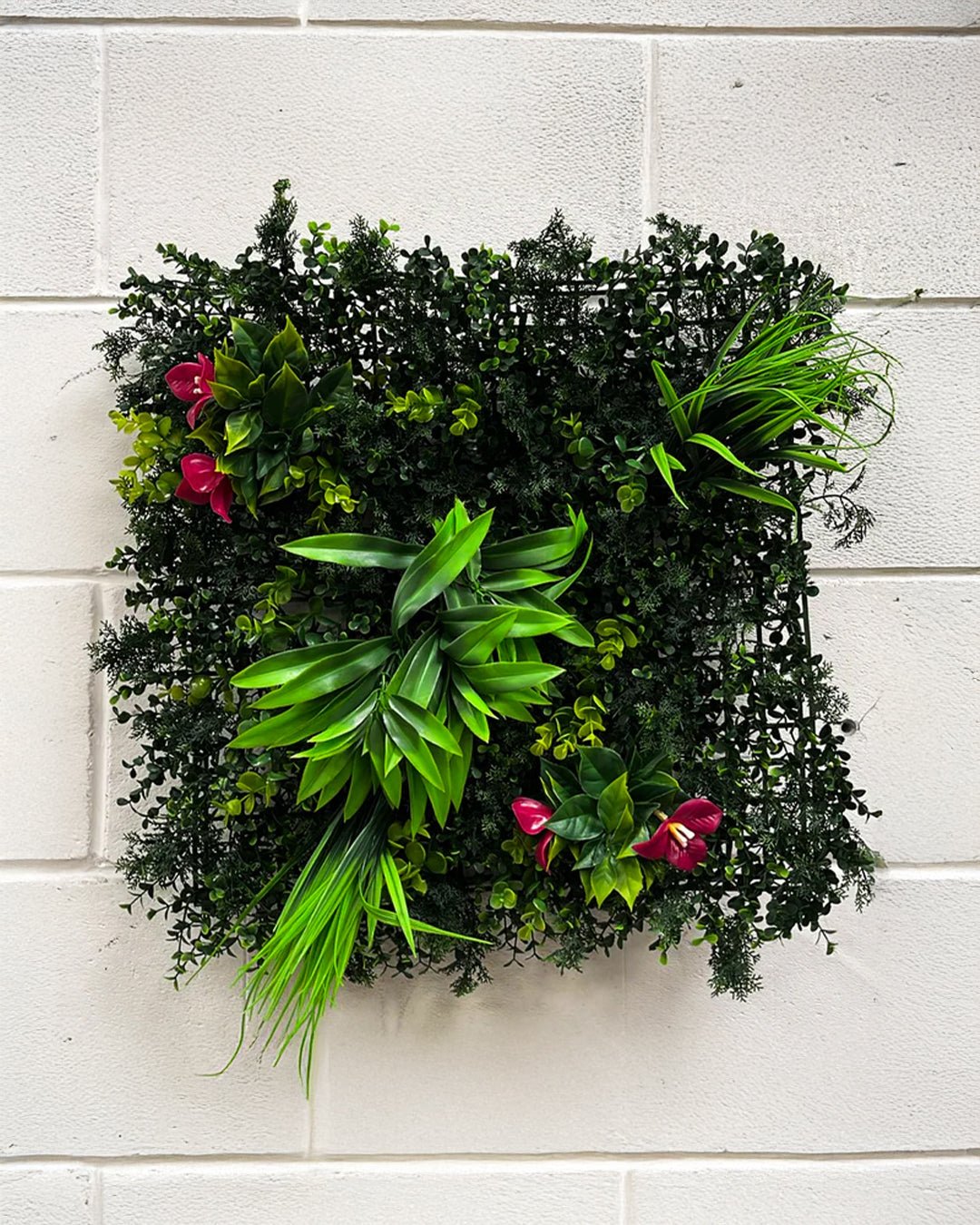 Grass Paradise Decorative Artificial Grass For Wall Panels, Grass Plant 50*50CM