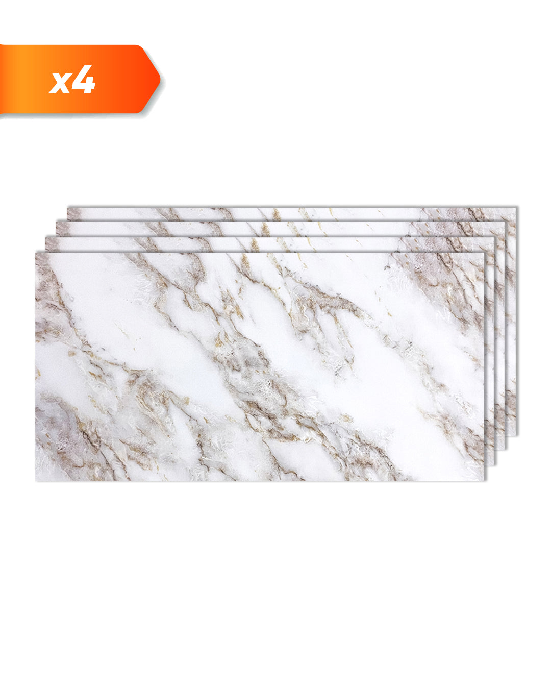 Ice Berg Beige Marble Look Wallpanels