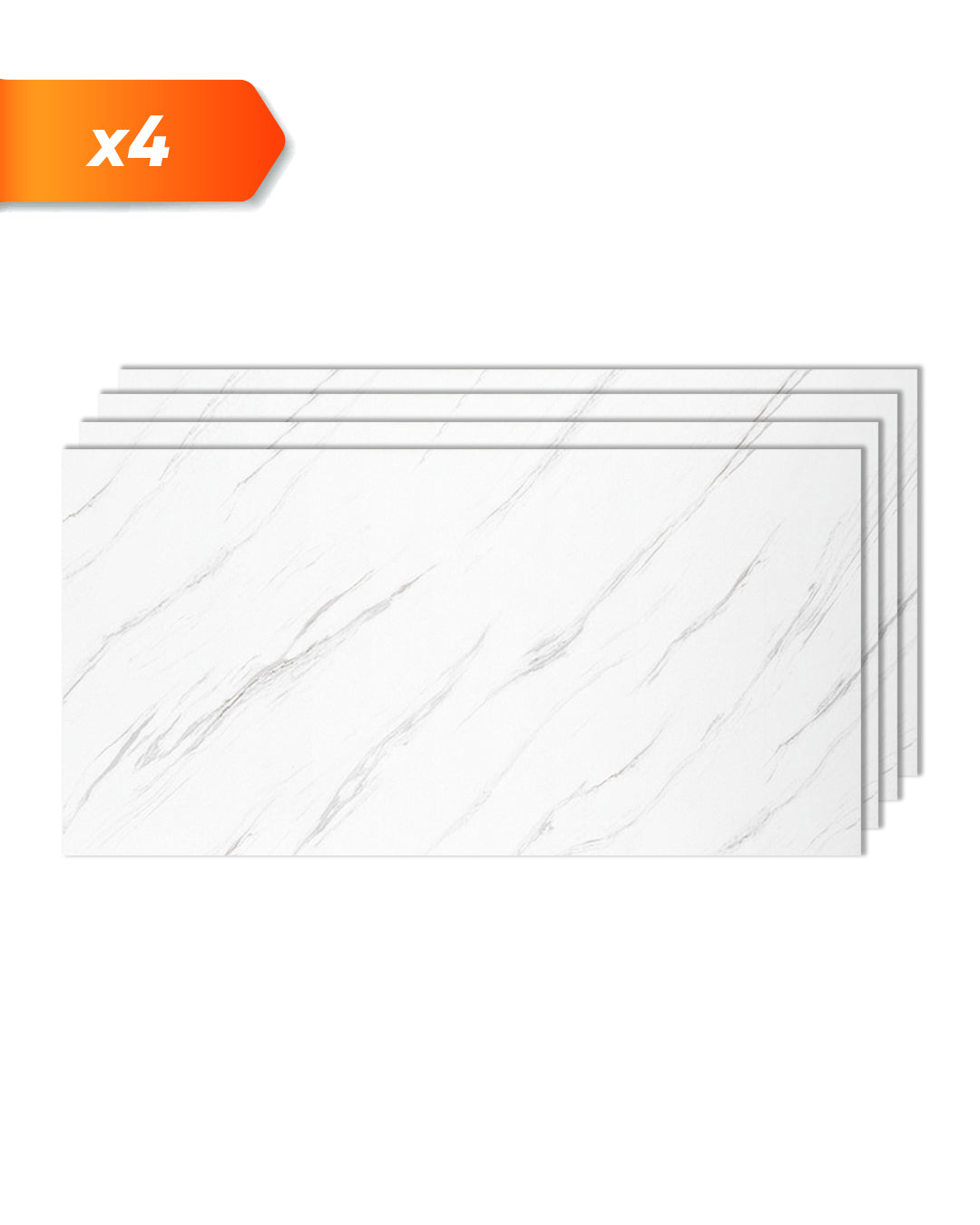Ice Berg Grey Marble Look Wallpanels